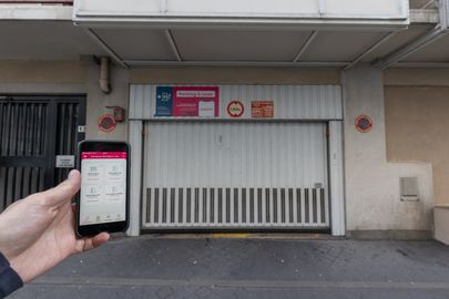Parking Métro Corentin Cariou - rue Rouvet - Paris