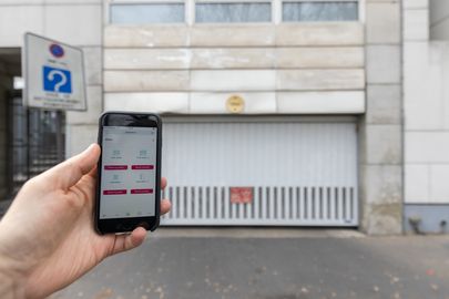 Parking Bibliothèque Crimée - Eric Sati- Paris 19