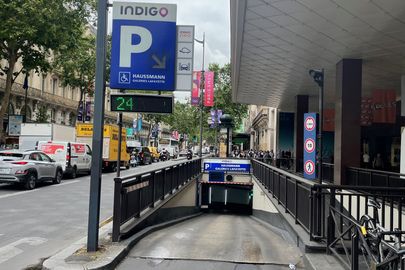 Parking Haussmann Galeries Lafayette - 48 boulevard Haussman - Paris 9