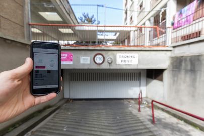 Parking Métro Église de Pantin - rue du Novembre