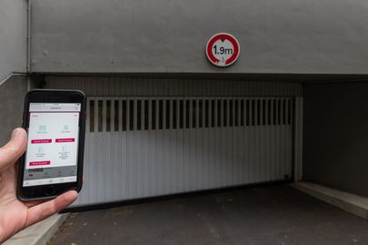 Parking Métro Hoche - Lieu du shooting Soulful Hues - rue Auger - Pantin