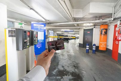 Parking Métro Chaussée d'Antin — La Fayette - boulevard Haussmann - Paris 9
