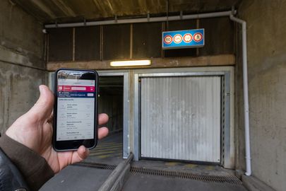 Parking Métro Riquet - allée des Orgues de Flandre - Paris 19