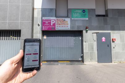 Parking Porte d'Asnières - Jardin Claire Motte - Paris