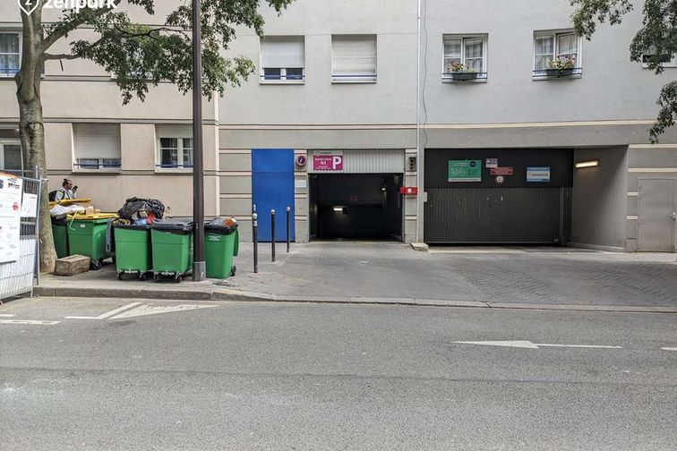 Paris - Père Lachaise - avenue de la République - Parking réservable en ligne - Paris