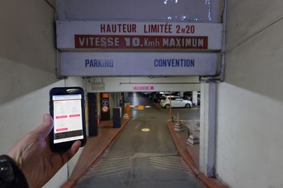 Parking Métro Boucicaut - rue de la Convention - Paris 15