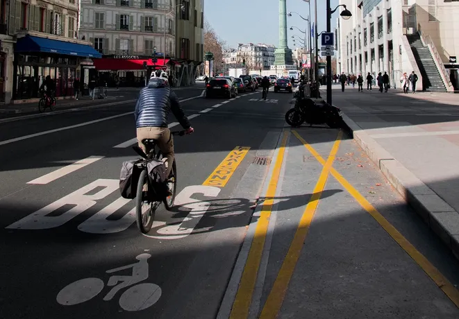 Les vélos sont de plus en plus nombreux à Paris