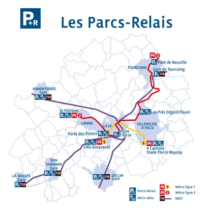 parking relais lille