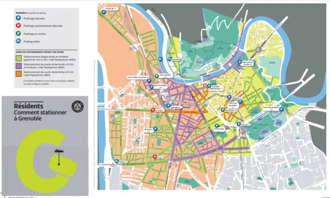 stationnement grenoble