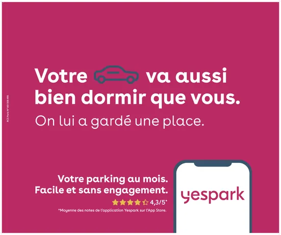 Location parking Fresnes
