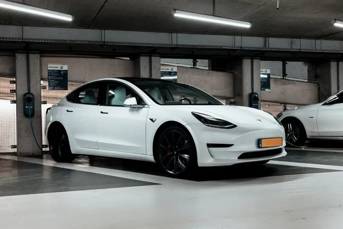 parking tesla