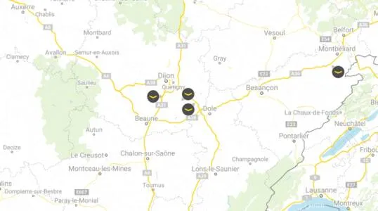 carte fastned borne france