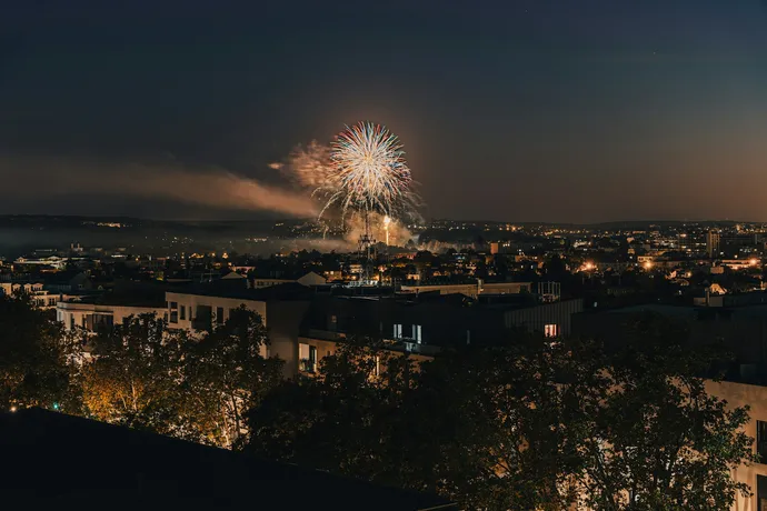 Feu d'artifice à Rueil Malmaison