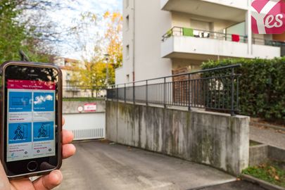 Parking Strasbourg - route des Romains