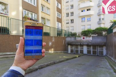 Parking Belleville - place Marcel Achard - Paris 19