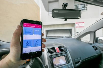 Vignette parking Roger Salengro - Villeurbanne