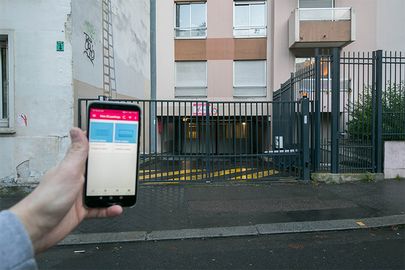 Vignette parking Olympiades - rue Clisson - Paris 13