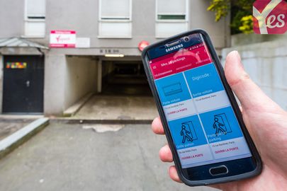 Parking Plaisance - rue d'Alésia - Paris 14