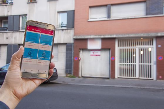 Vignette parking Evariste Galois - Paris 20
