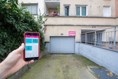 Vignette parking Métro Villejuif - Louis Aragon - rue de la Commune