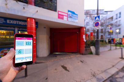 Parking Bibliothèque Louise Michel - 68 rue des Haies - Paris 20