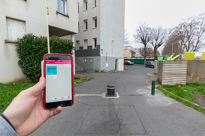 Parking Tramway Pont de Bezons - rue Jean Carasso