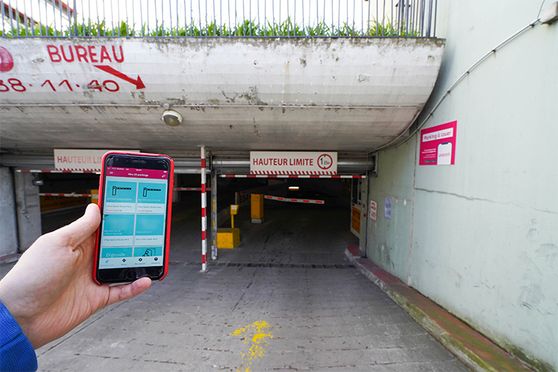 Vignette parking Gare Rosa Parks - rue Gaston Tessier - Paris 19