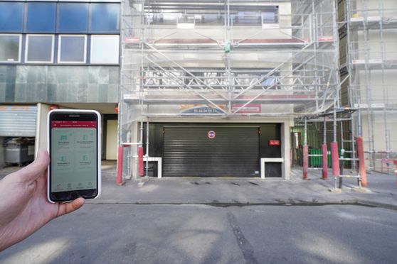 Vignette parking Métro Porte d'Italie - rue Gandon - Paris 13